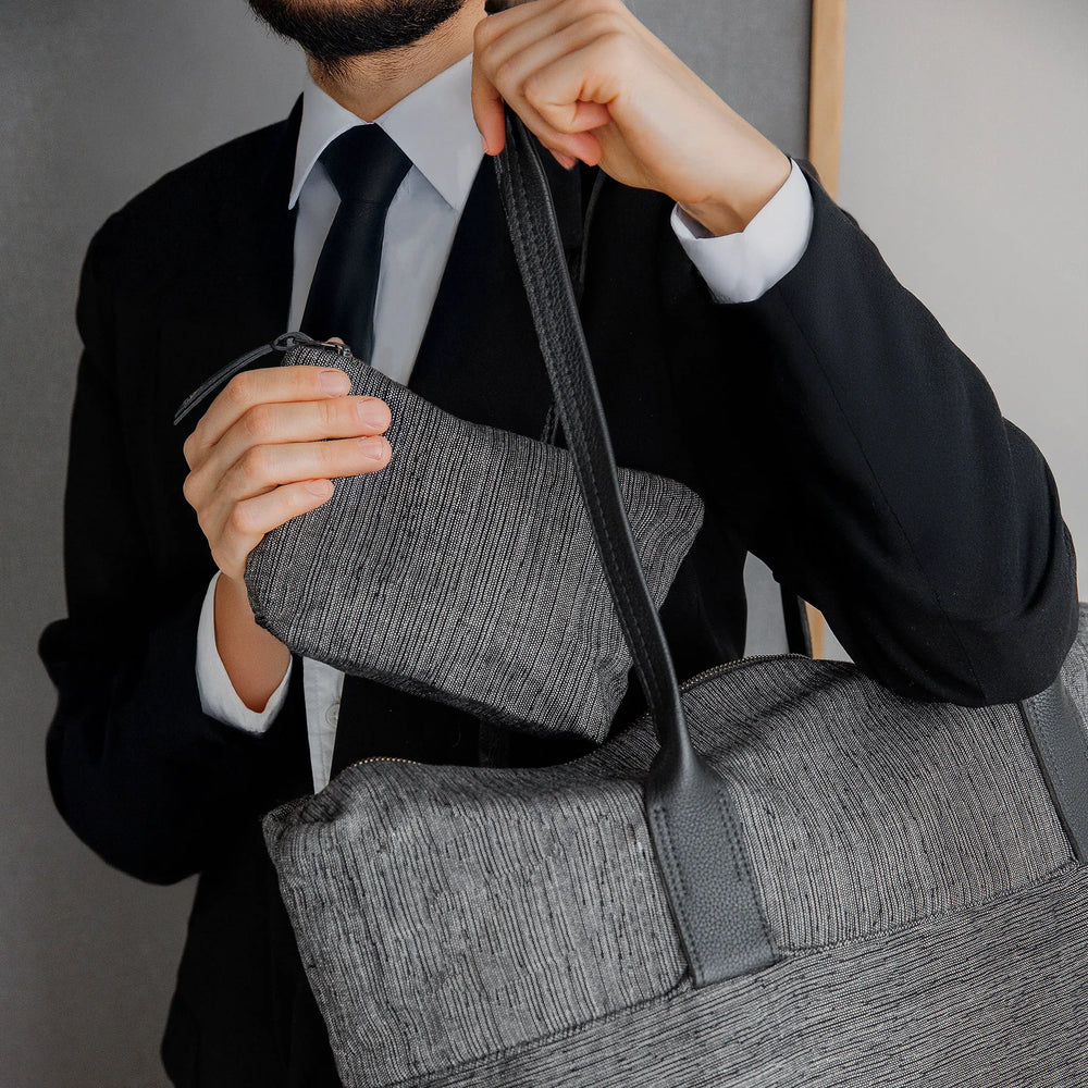 Heathered Black